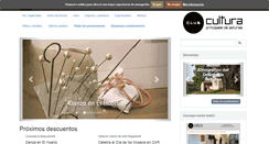 Desktop Screenshot of clubculturaasturias.com